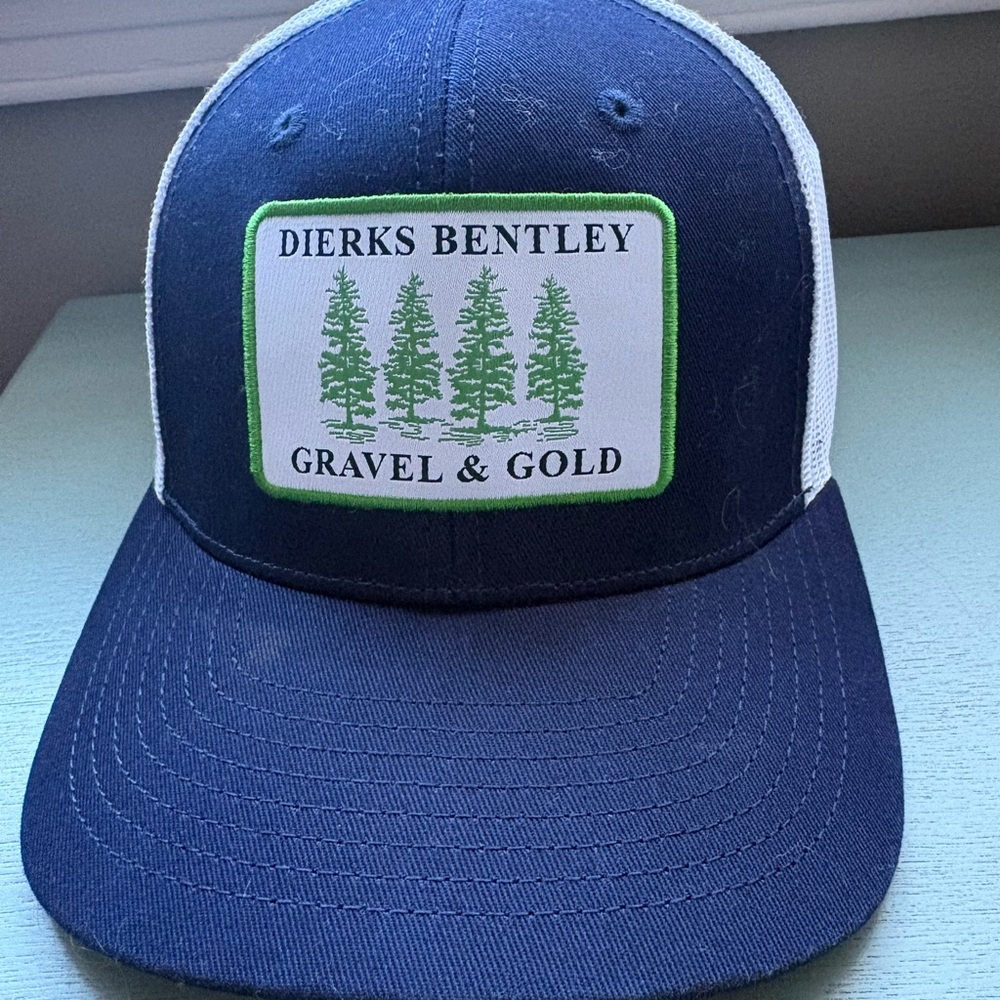 Dierks Bentley Gravel & Gold Blue Trucker Hat